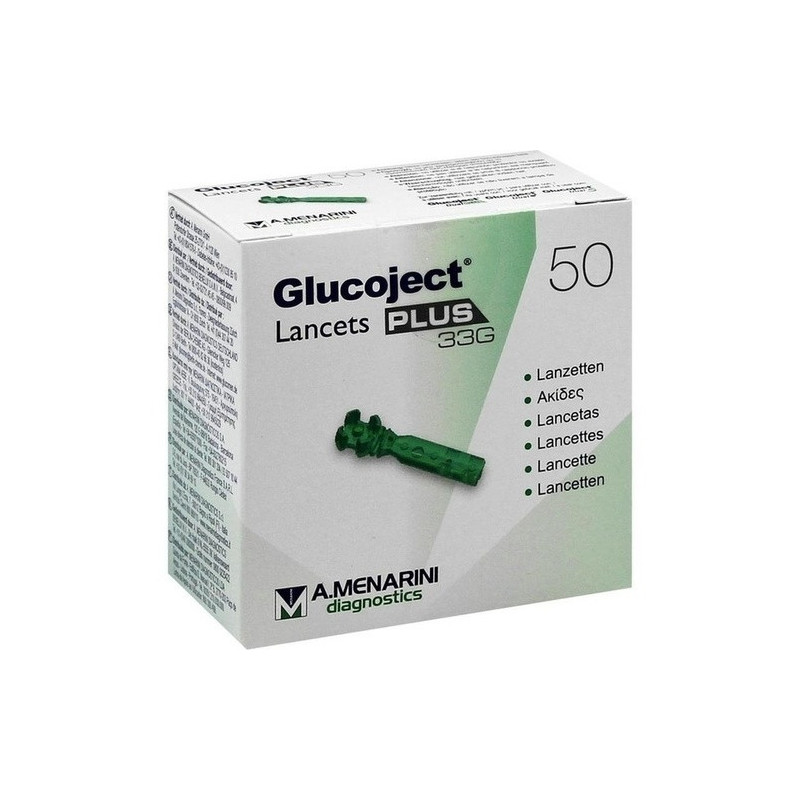 Glucoject Lancets PLUS 33G, 50 ST – PZN 3992373