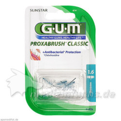 GUM PROXABRUSH Ersatzbürsten 0.7mm Tanne, 8 ST – PZN 1840883