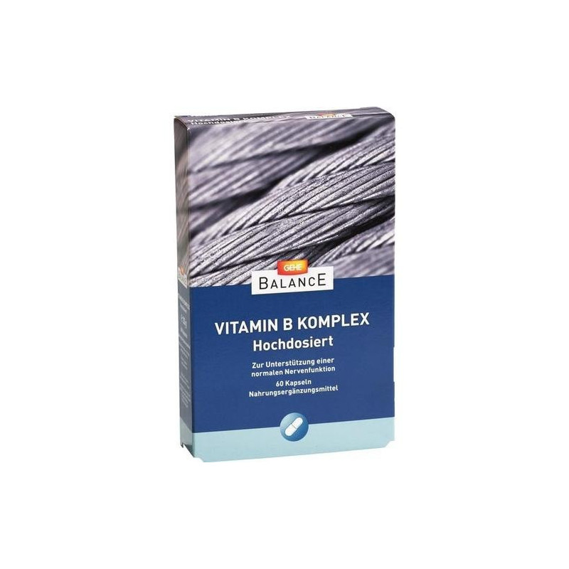 GEHE BALANCE Vitamin B-Komplex Kapseln, 60 ST – PZN 4986848