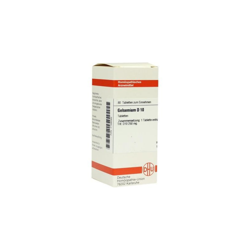 Gelsemium D 10 Tabletten (80 stk) – PZN 7168582