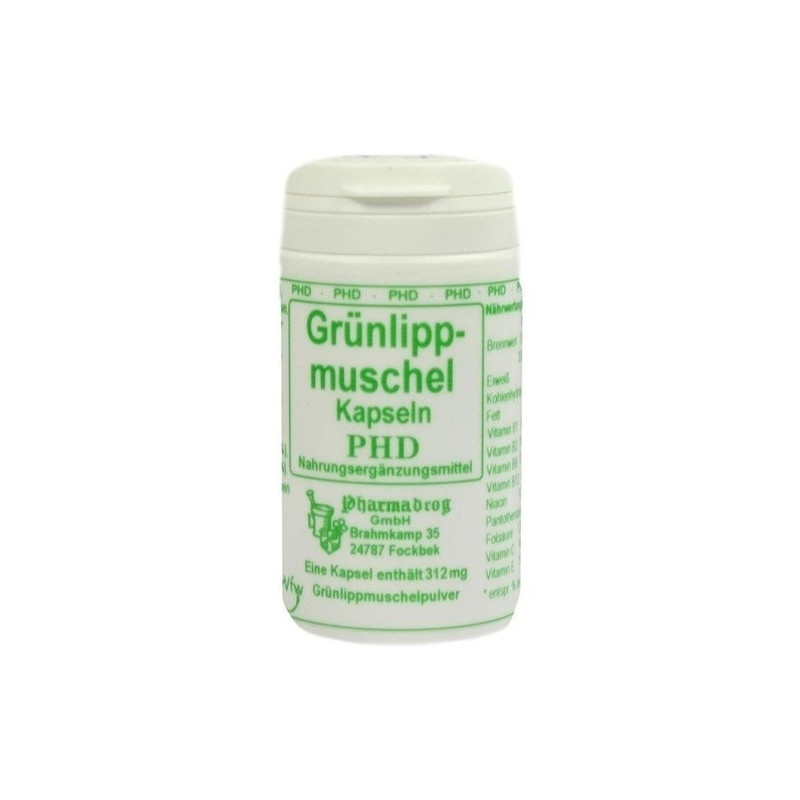 Grünlippmuschelpulver Kapseln, 60 ST – PZN 5386027