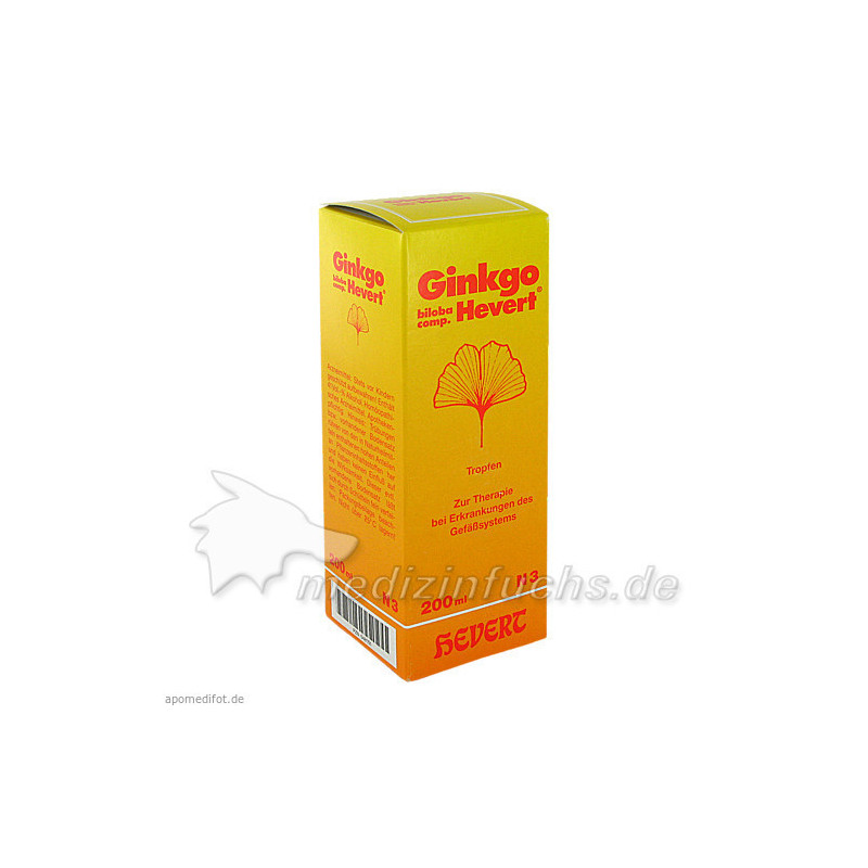 GINKGO BILOBA COMP HEVERT, 200 ML – PZN 3481721