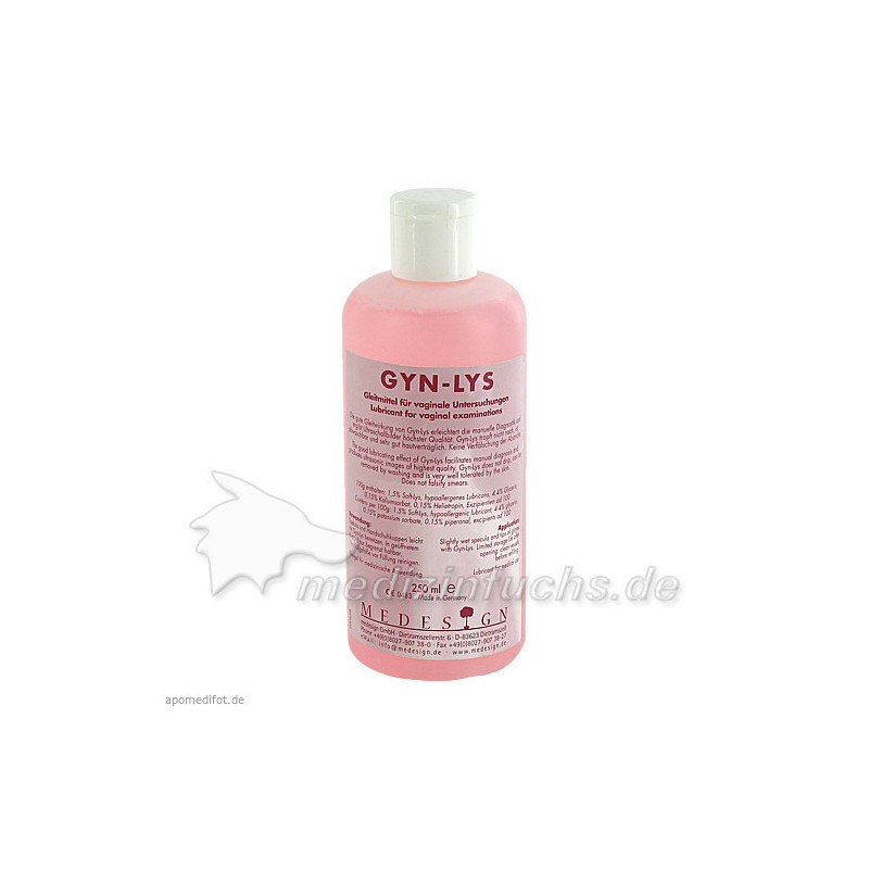 GYN LYS GLEITM VAG UNTERSU, 250 ML – PZN 3938698