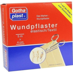 GOTHAPLAST WUNDPFLASTER ELASTISCH 5MX4CM, 1 ST – PZN 4951436