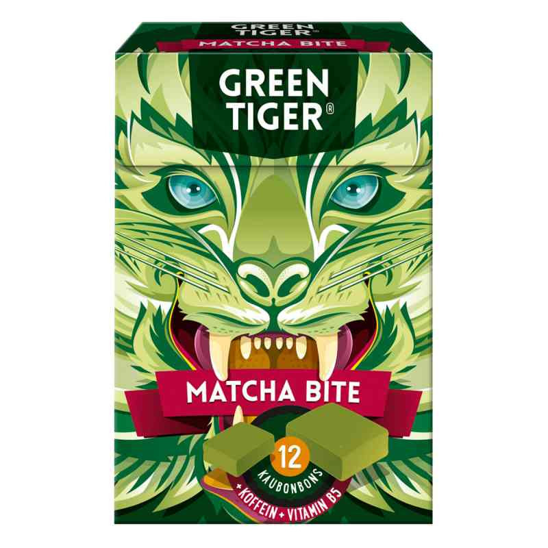 Green Tiger Matcha Bite Kaubonbons (12 stk) – PZN 11860993