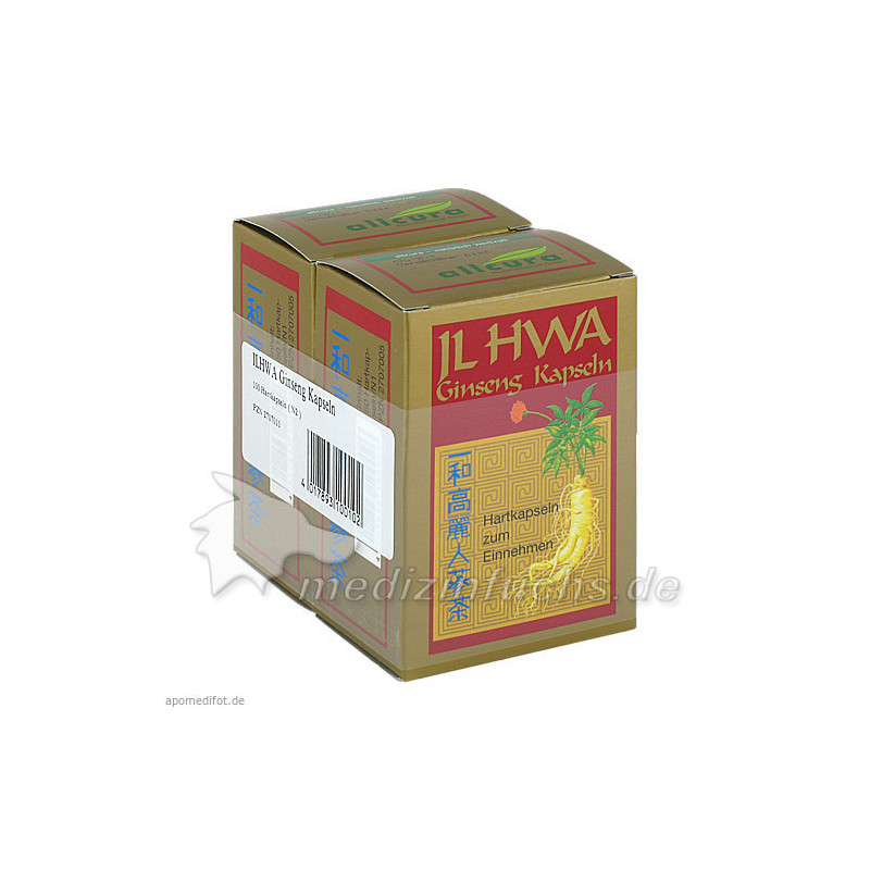 Ginseng IL HWA Kapseln, 100 ST – PZN 2707011