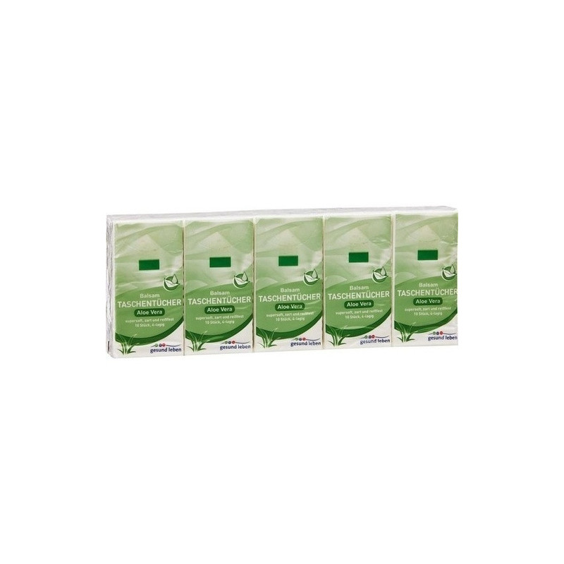 gesund leben Balsam-Taschentücher Aloe Vera, 10X10 ST – PZN 10627036