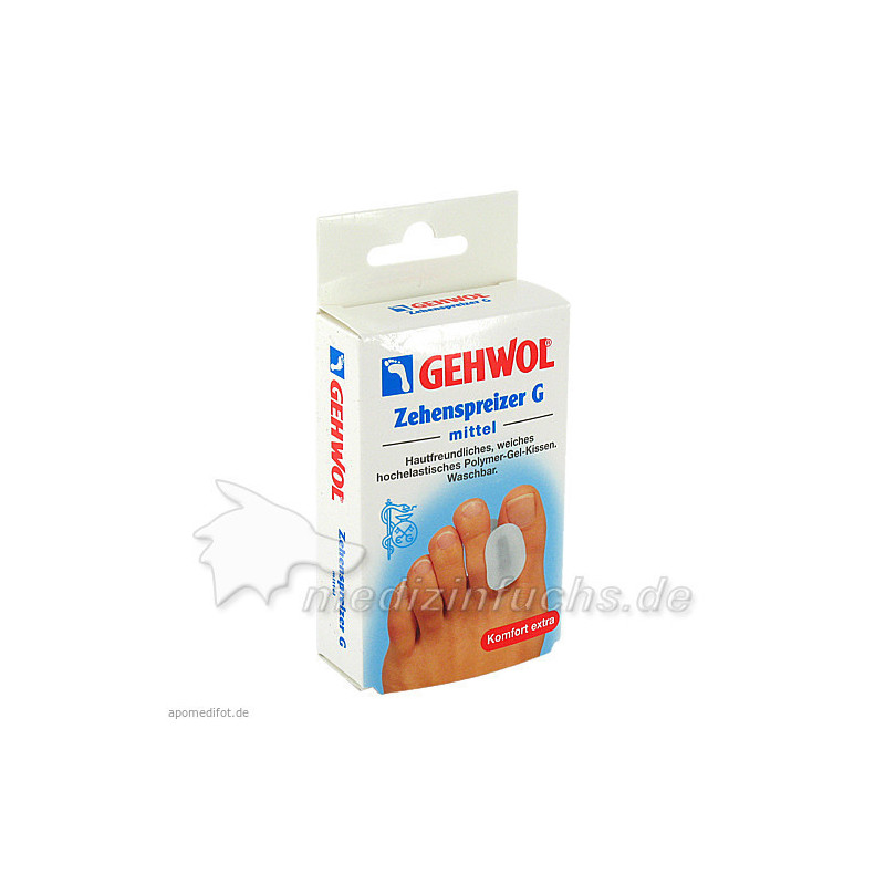 GEHWOL Polymer-Gel Zehenspreizer G mittel, 3 ST – PZN 1804232