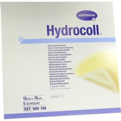 HYDROCOLL 15X15CM WUNDVERB 900673/7, 5 ST – PZN 4419871