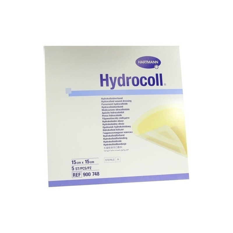 HYDROCOLL 15X15CM WUNDVERB 900673/7, 5 ST – PZN 4419871