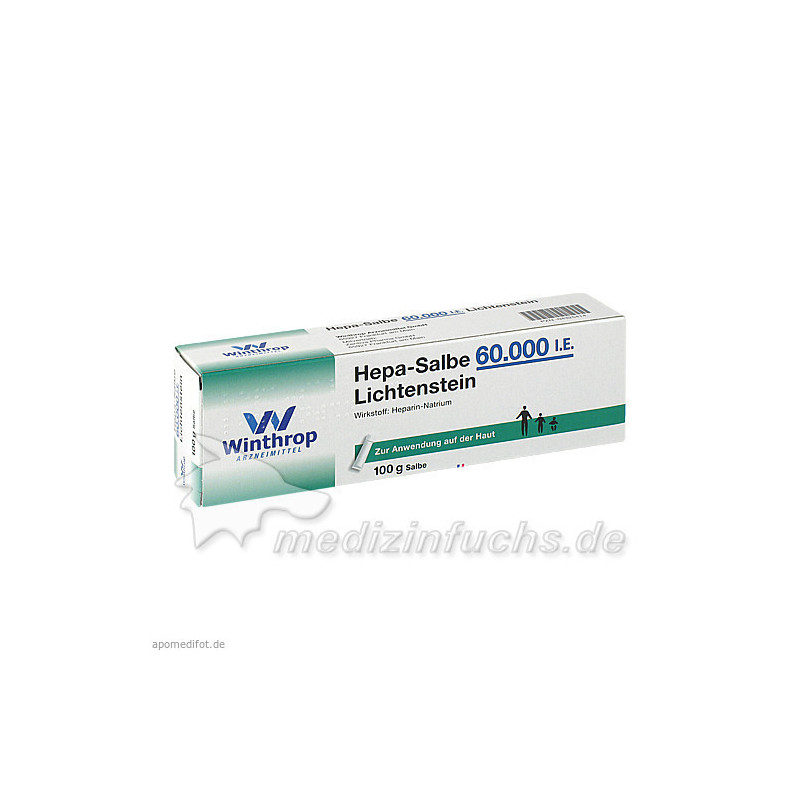 Hepa-Salbe 60000 I.E. Lichtenstein, 100 G – PZN 4325414