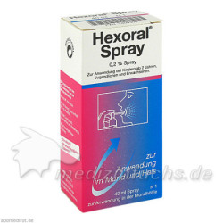 HEXORAL 0.2 % SPRAY, 40 ML – PZN 1409300