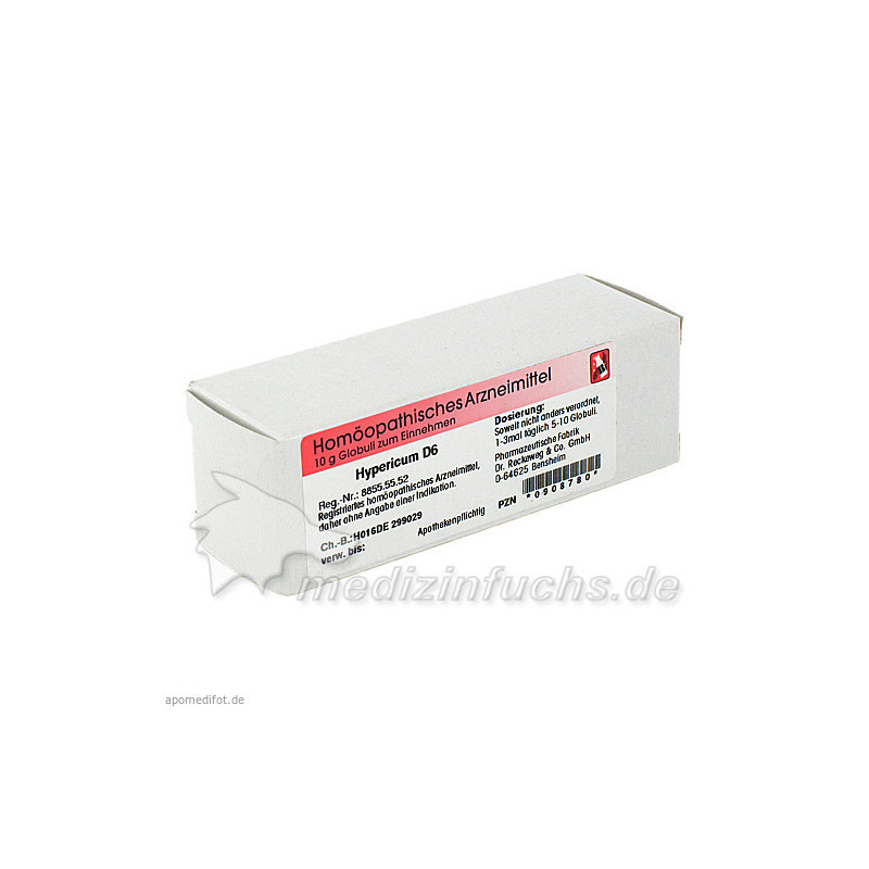 Hypericum D6, 10 G – PZN 908780