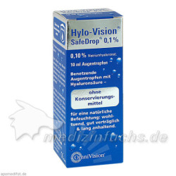 Hylo-Vision SafeDrop 0.1%, 10 ML – PZN 5730217