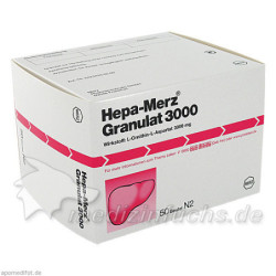 HEPA MERZ GRANULAT 3000, 50 ST – PZN 7620622