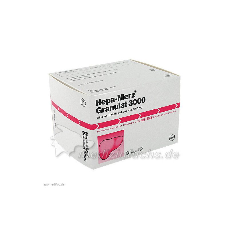 HEPA MERZ GRANULAT 3000, 50 ST – PZN 7620622