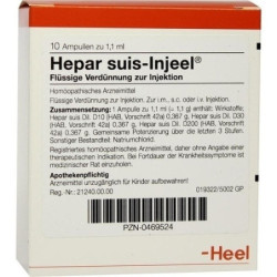 HEPAR SUIS INJ ORG, 10 ST – PZN 469524