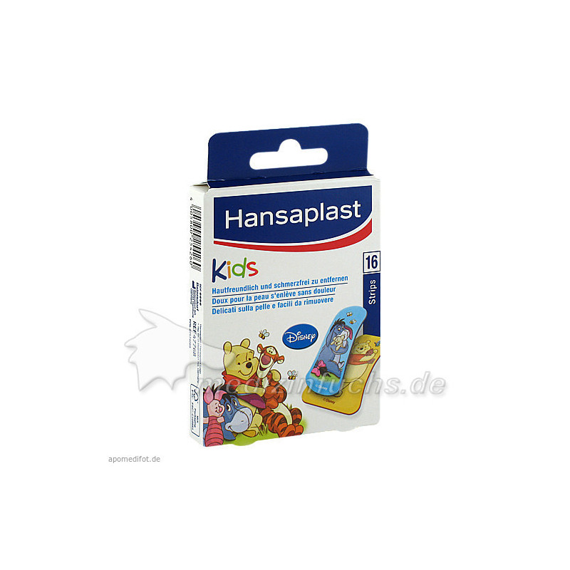Hansaplast Winnie Puuh Kinderpflaster, 16 ST – PZN 7574069