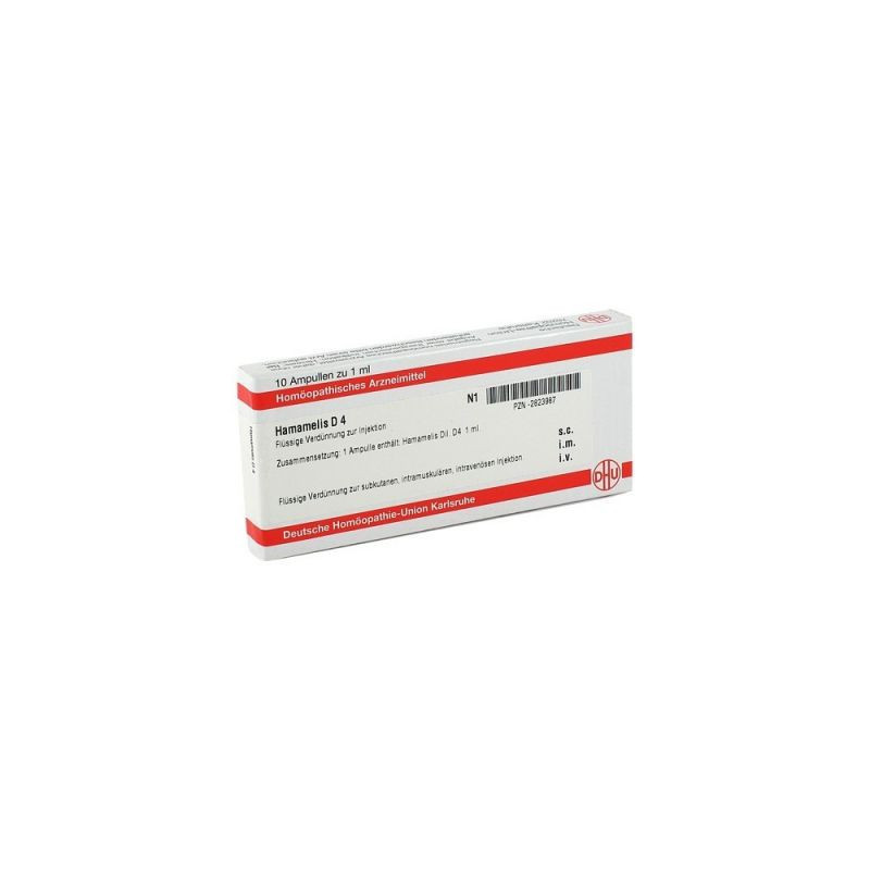 Hamamelis D 4 Ampullen (10X1 ml) – PZN 2823987