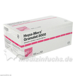 HEPA MERZ GRANULAT 3000, 100 ST – PZN 7620639
