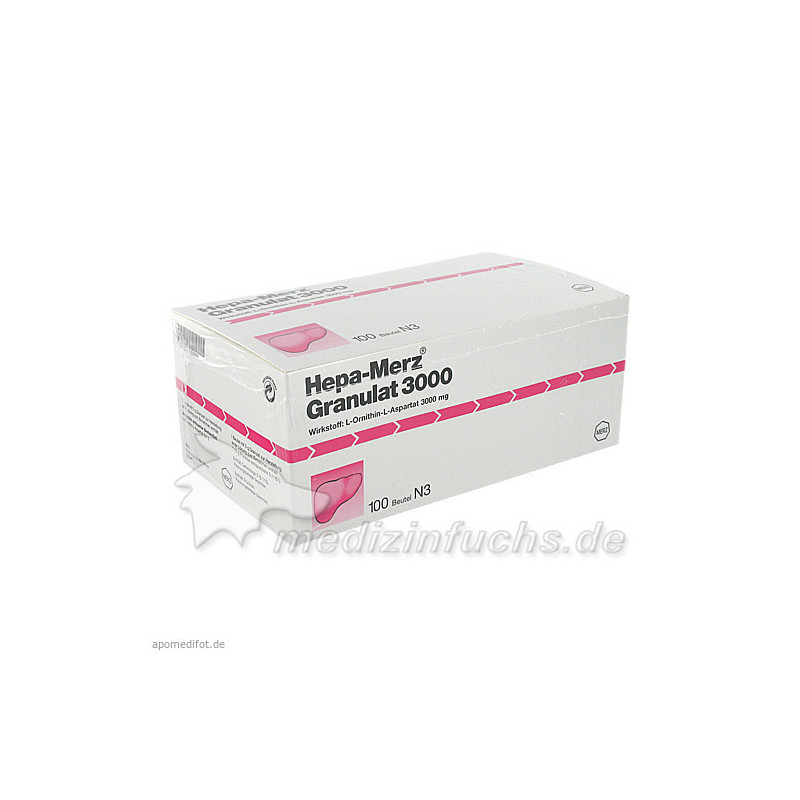 HEPA MERZ GRANULAT 3000, 100 ST – PZN 7620639
