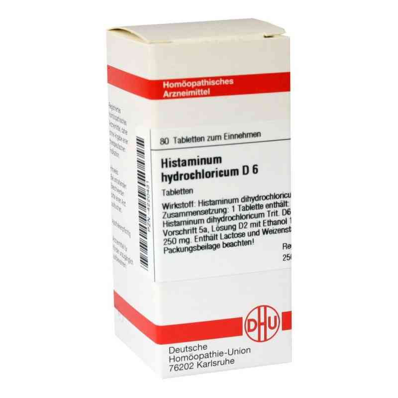 Histaminum Hydrochloricum D 6 Tabletten (80 stk) – PZN 4220431