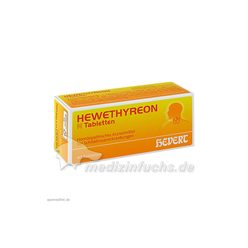 Hewethyreon N Tabletten, 40 ST – PZN 1655252