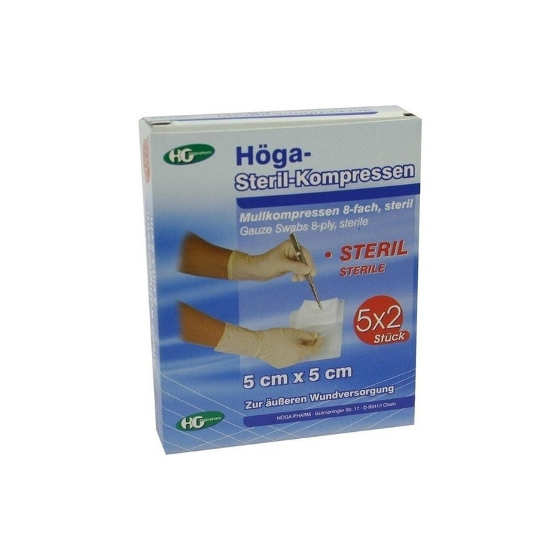 HOEGA STERIL 8FA 5X5, 5X2 ST – PZN 4401859