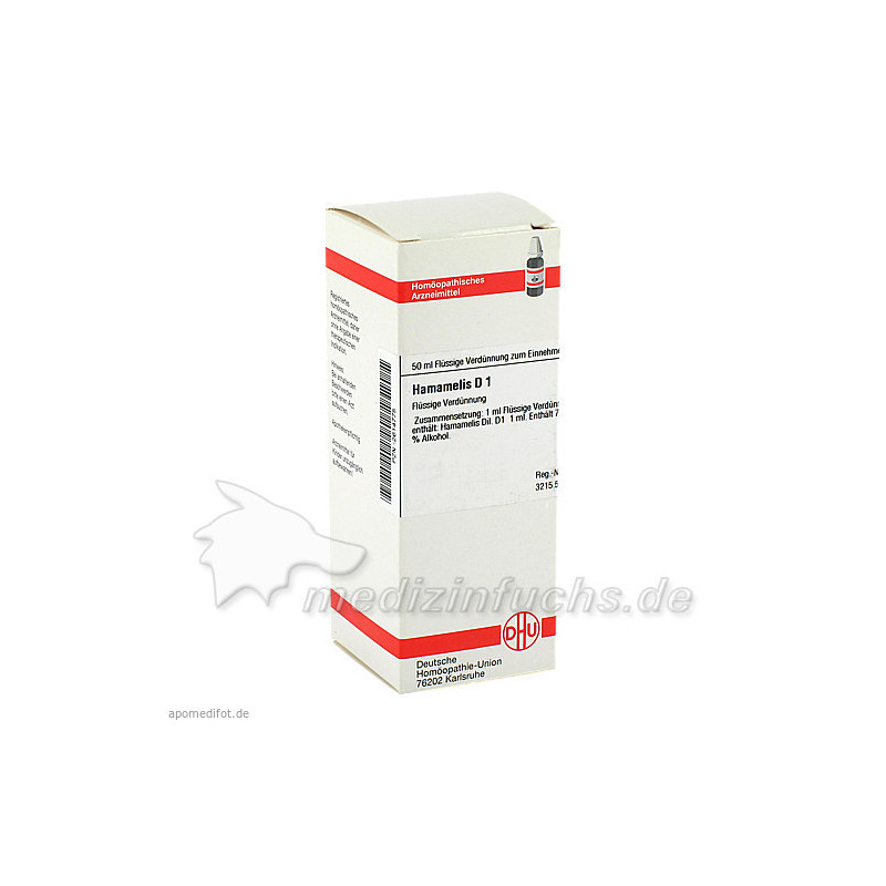 HAMAMELIS D 1, 50 ML – PZN 2614775