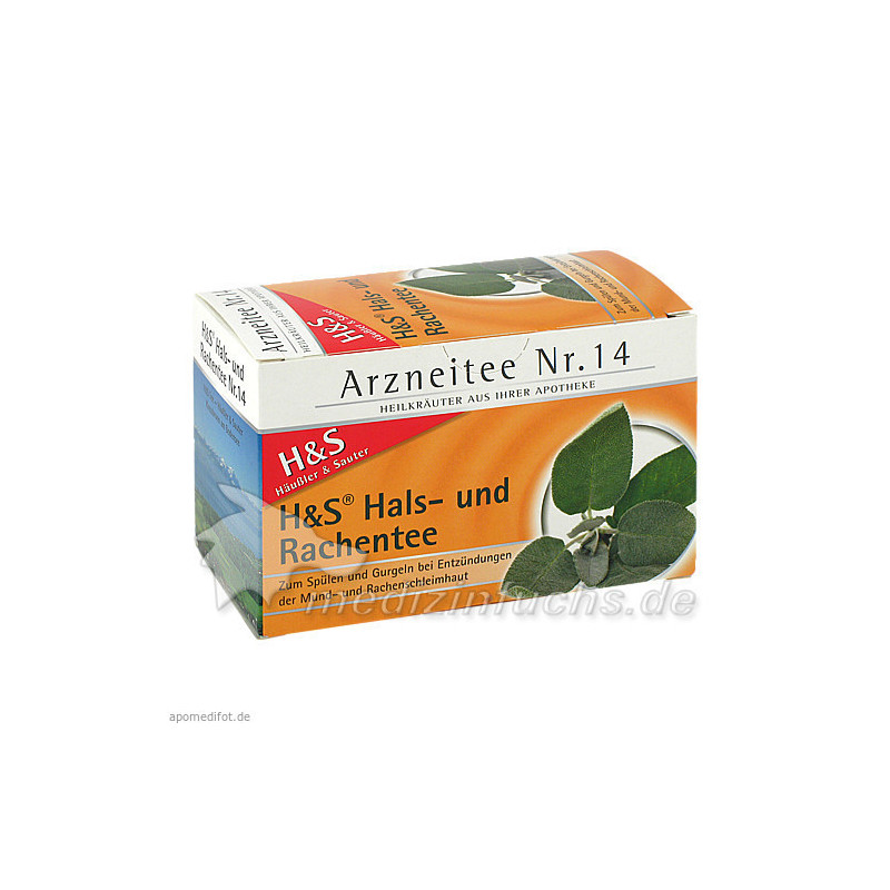 H&S Hals-und Rachentee, 20 ST – PZN 9298863