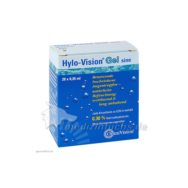 Hylo-Vision Gel sine, 20X0.35 ML – PZN 3114098