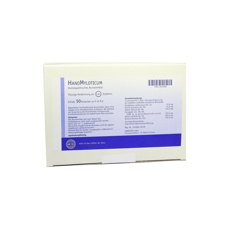 HanoMyloticum, 50X5 ML – PZN 2072908