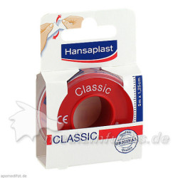 Hansaplast Fixierpflaster Classic 5mx1.25cm, 1 ST – PZN 4778067