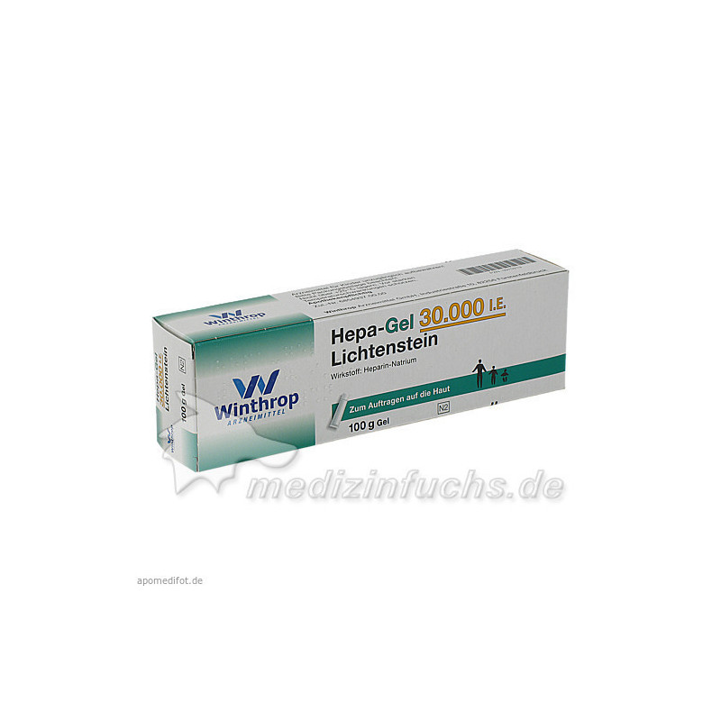 Hepa-Gel 30000 I.E. Lichtenstein, 100 G – PZN 3970213
