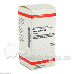 HEPAR SULF D 8, 200 ST – PZN 2812297