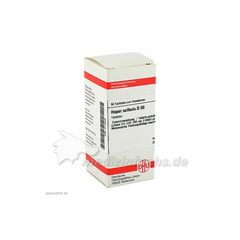 HEPAR SULF D30, 80 ST – PZN 2115546