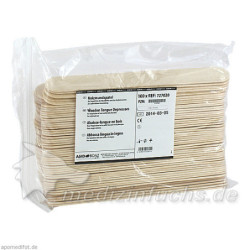 Holzmundspatel unsteril, 100 ST – PZN 9155566