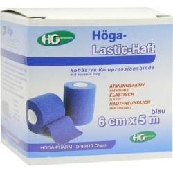 Höga-Lastic-Haft blau 6cmx5m, 1 ST – PZN 827018