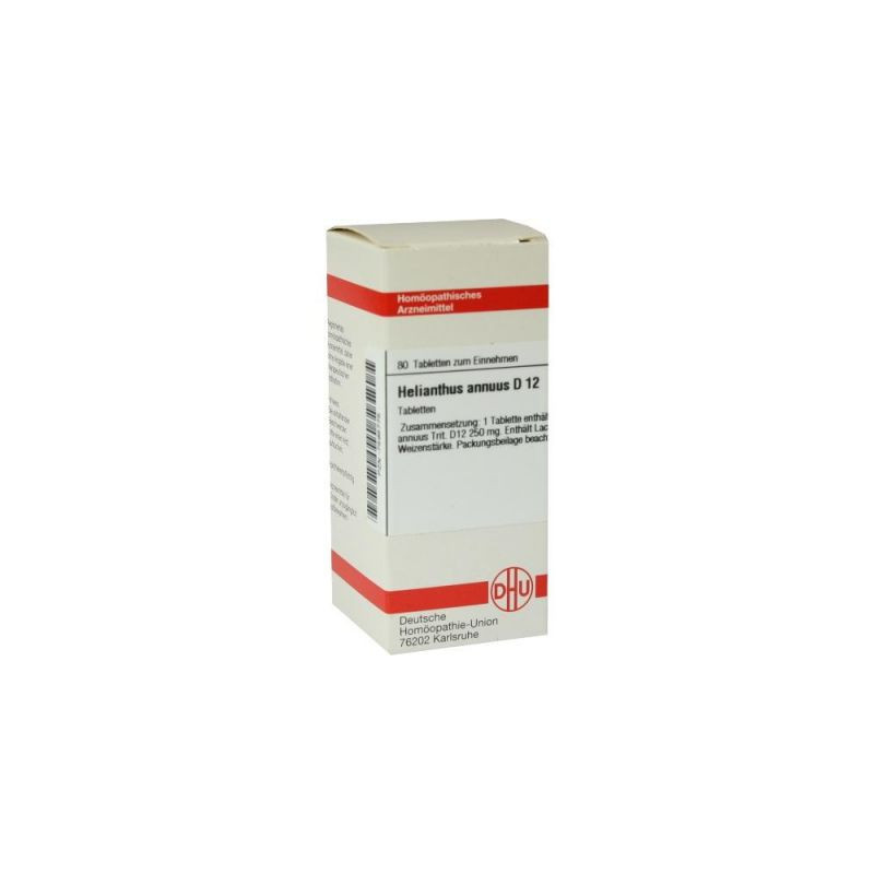 Helianthus Annuus D 12 Tabletten (80 stk) – PZN 7595775