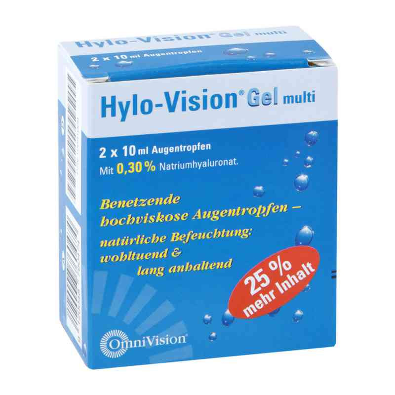 Hylo-vision Gel multi Augentropfen (2X10 ml) – PZN 10091009