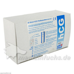 HCG SCHWANGERSCHAFTSFRÜHTEST AFTER 10, 20 ST – PZN 244475