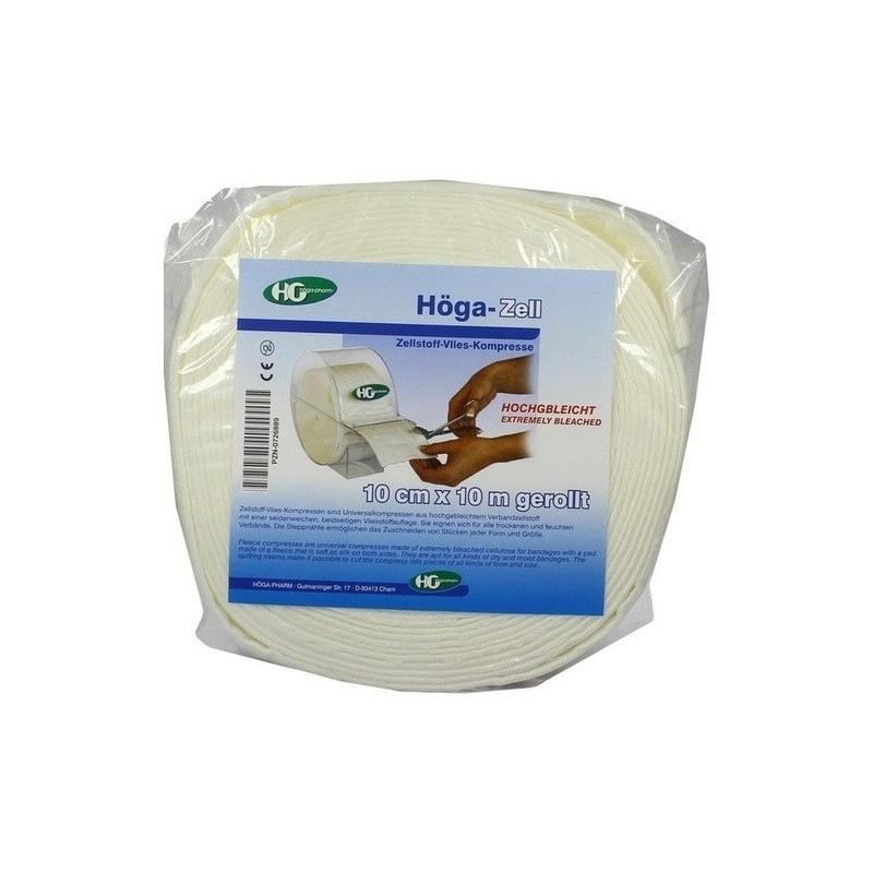Höga-Zell 10cmx10m Rolle gerollt, 1 ST – PZN 726889