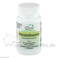 Heidelbeer-Augen Tabletten, 60 ST – PZN 428502