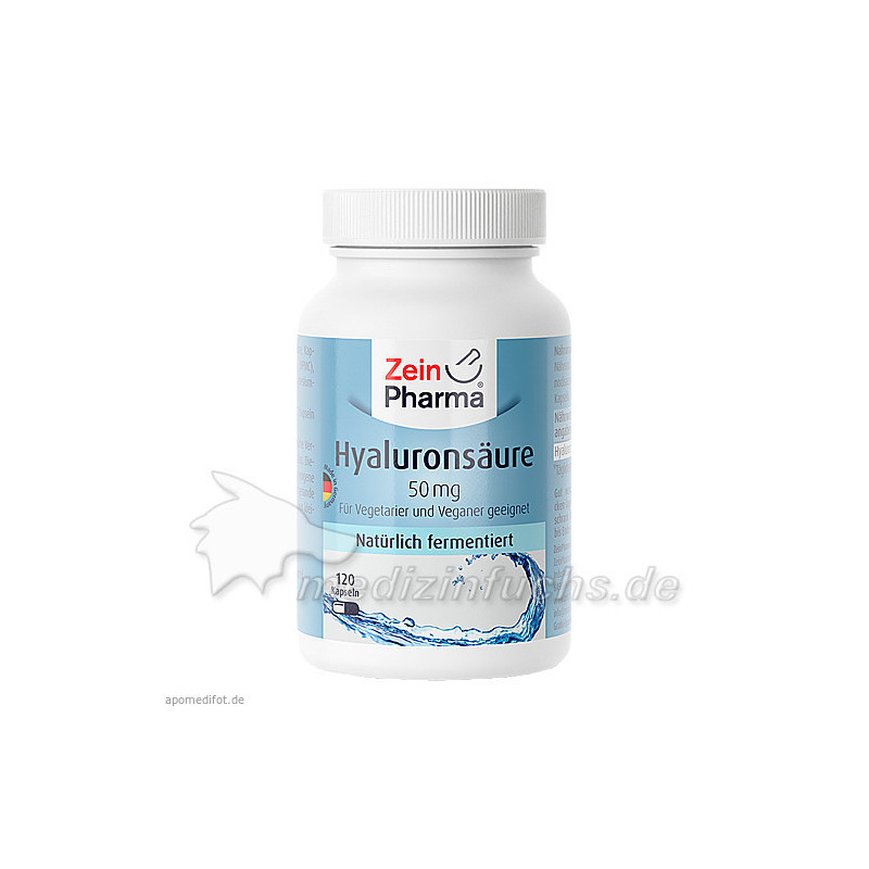 Hyaluronsäure 50mg Caps, 120 ST – PZN 6918414