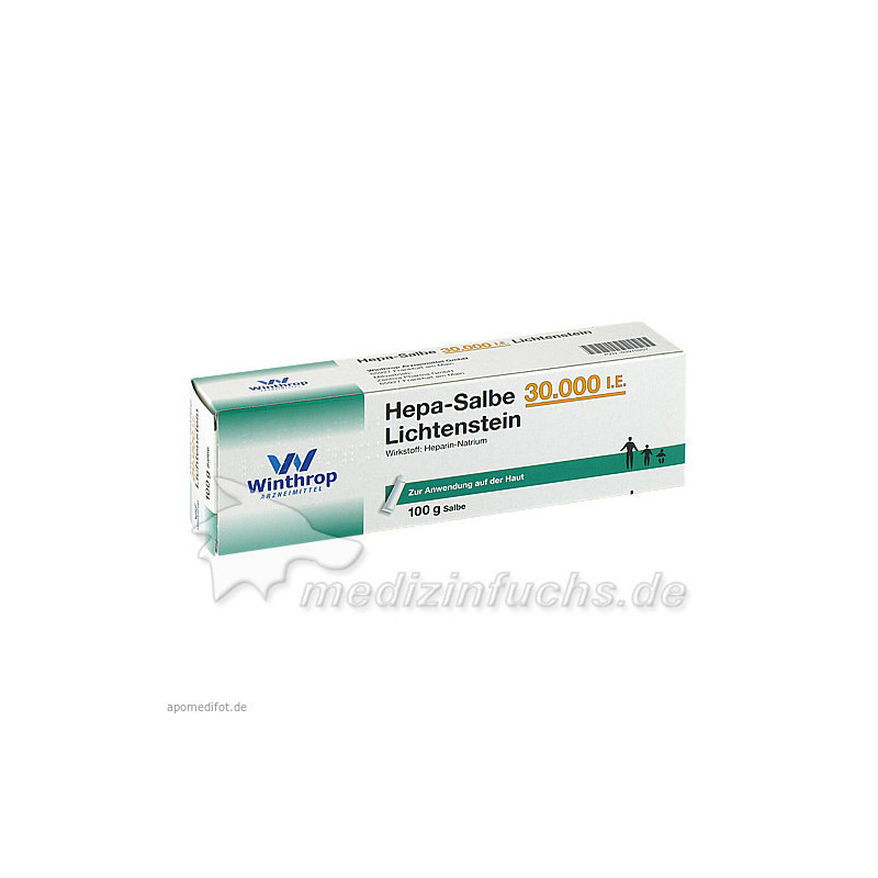 Hepa-Salbe 30000 I.E. Lichtenstein, 100 G – PZN 3970207