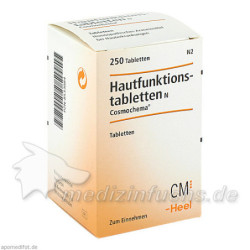 HAUTFUNKTIONSTABLETTEN N COSMOCHEMA, 250 ST – PZN 8533084