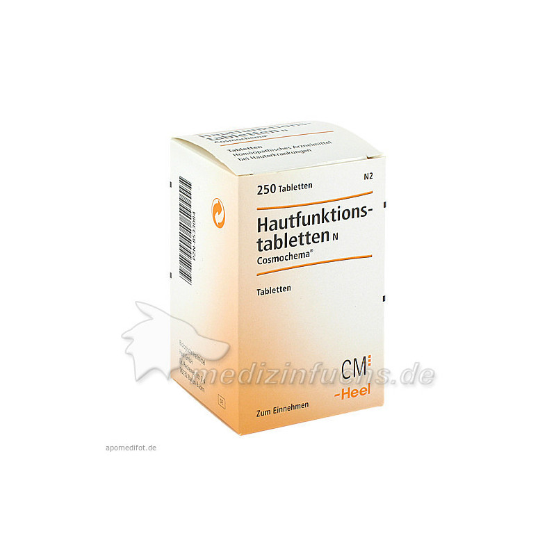 HAUTFUNKTIONSTABLETTEN N COSMOCHEMA, 250 ST – PZN 8533084