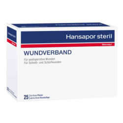 Hansapor steril Wundverband 9x15 cm (25 stk) – PZN 12440017