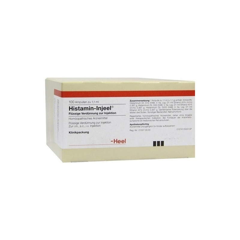 HISTAMIN INJ HOM ALL, 100 ST – PZN 490702