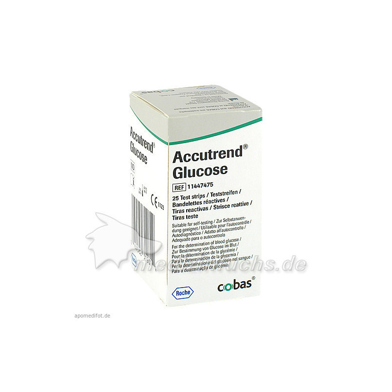 Accutrend Glucose, 25 ST – PZN 5496477